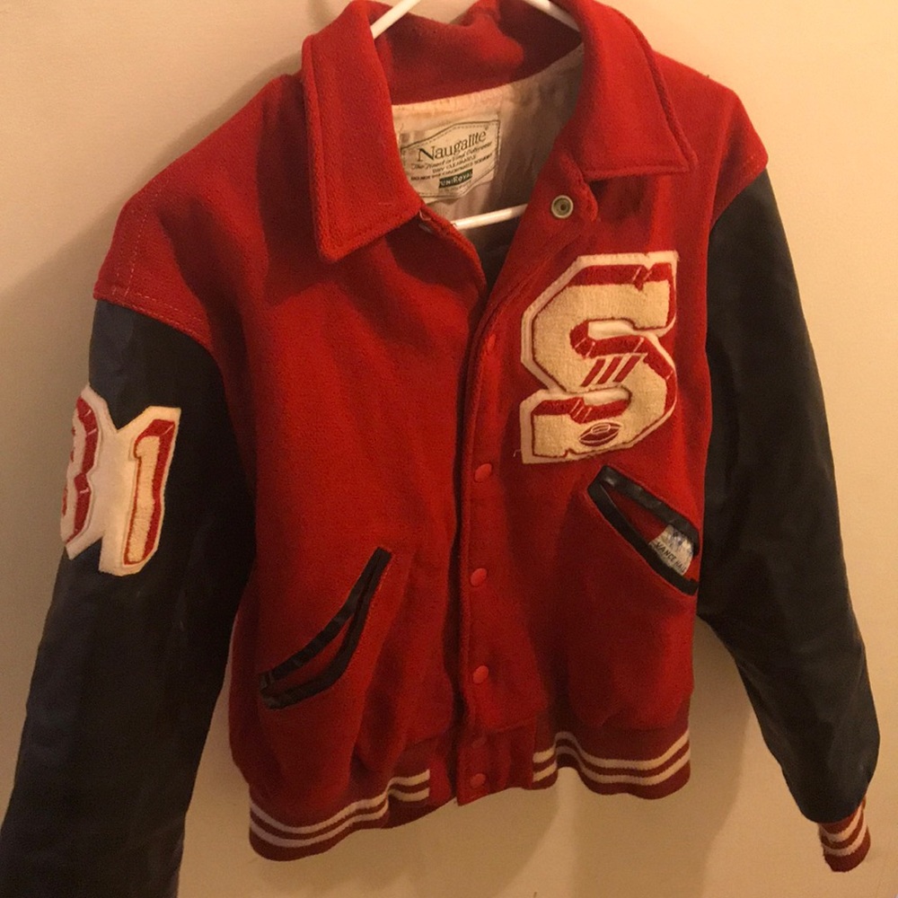 Varsity Jacket Red ( Size S )